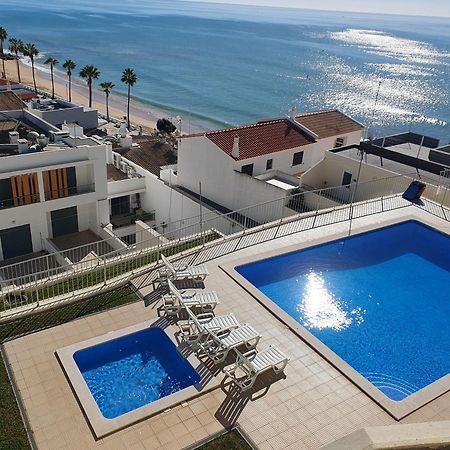 Appartement Magnifique Duplex Avec Piscine En Bord De Mer à Olhos de Agua  Extérieur photo