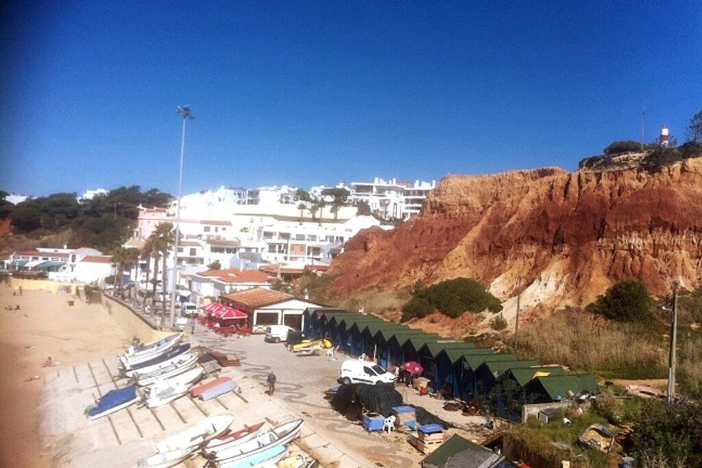 Appartement Magnifique Duplex Avec Piscine En Bord De Mer à Olhos de Agua  Extérieur photo